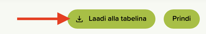 An arrow on the Laadi alla tabelina button at the top of the page
